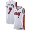 Unisex Giannis Antetokounmpo Miami Heat Association Edition Swingman NBA Basketball Jersey - White - view 1