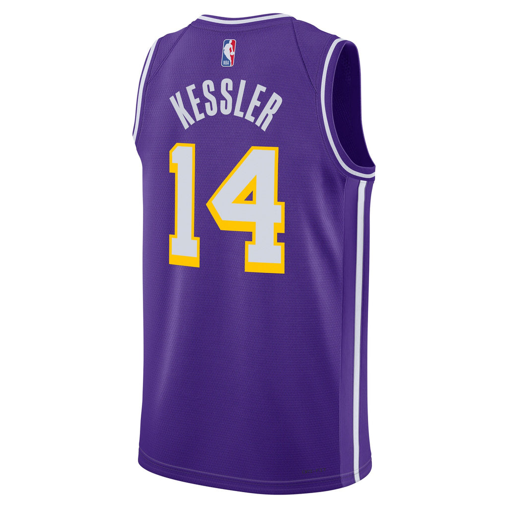 Unisex Walker Kessler Los Angeles Lakers Statement Edition NBA Basketball Jersey - Purple - view 4