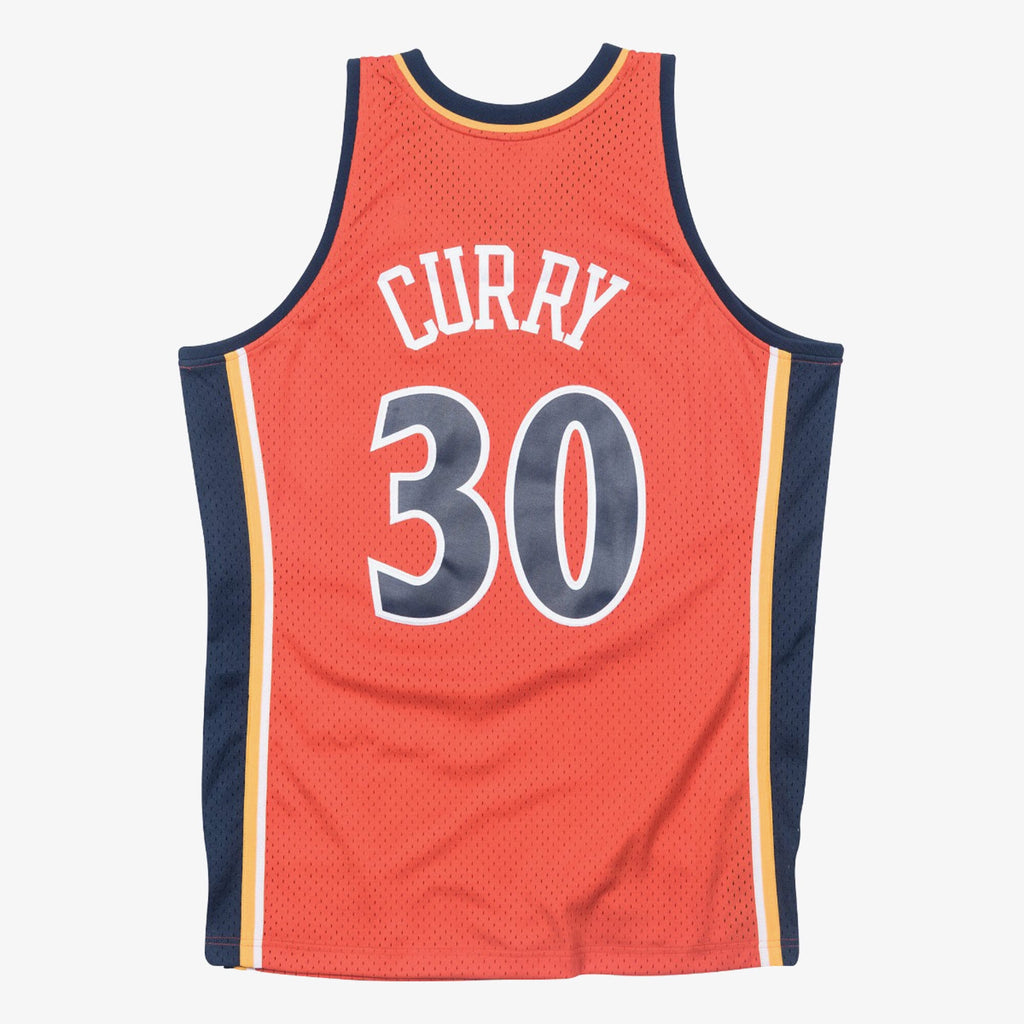 Men's Golden State Warriors Swingman NBA Basketball Jersey Alternate Stephen Curry 2009-10 - view 3