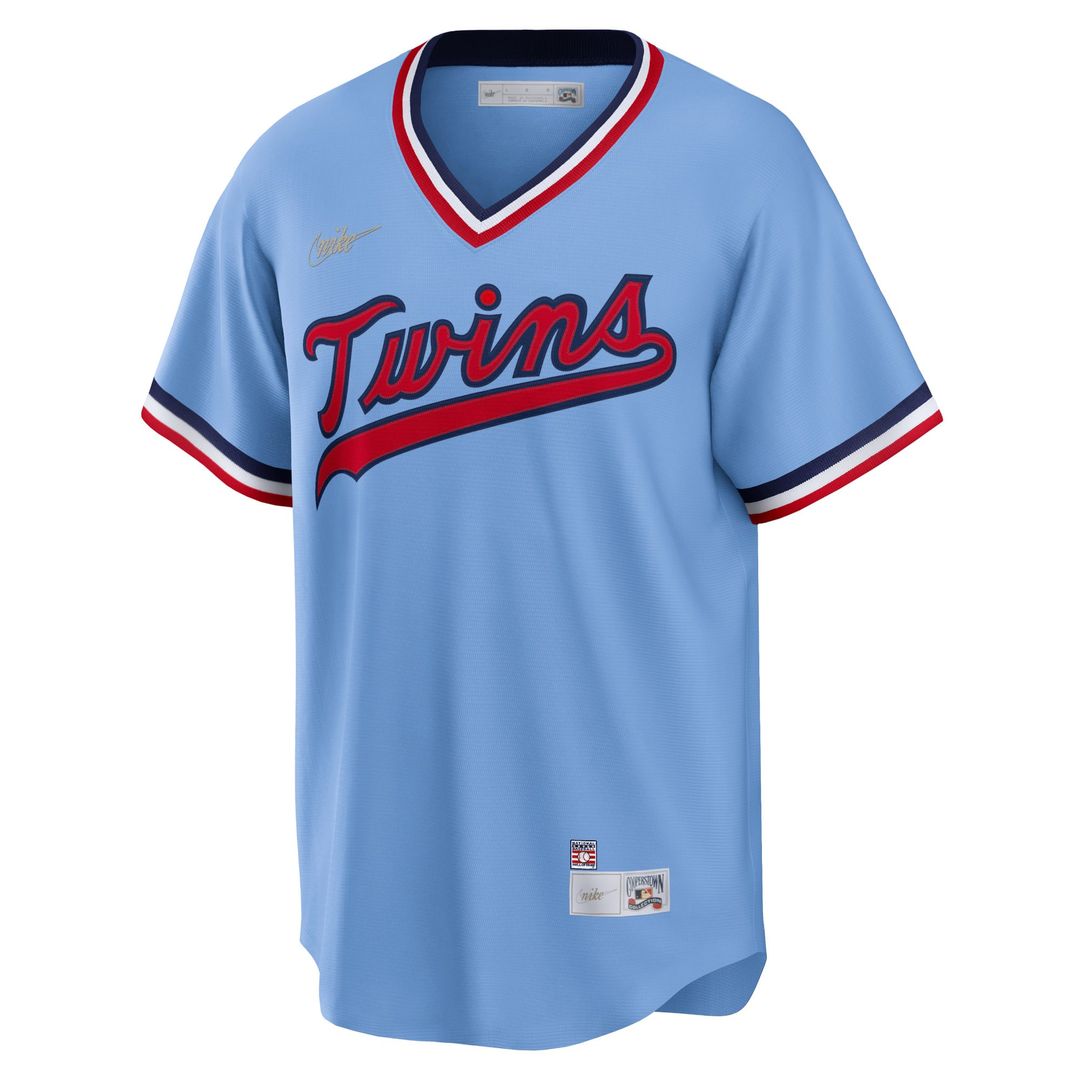 Men's Minnesota Twins Harmon Killebrew Light Blue Road Cooperstown Collection MLB Baseball Jersey - view 2
