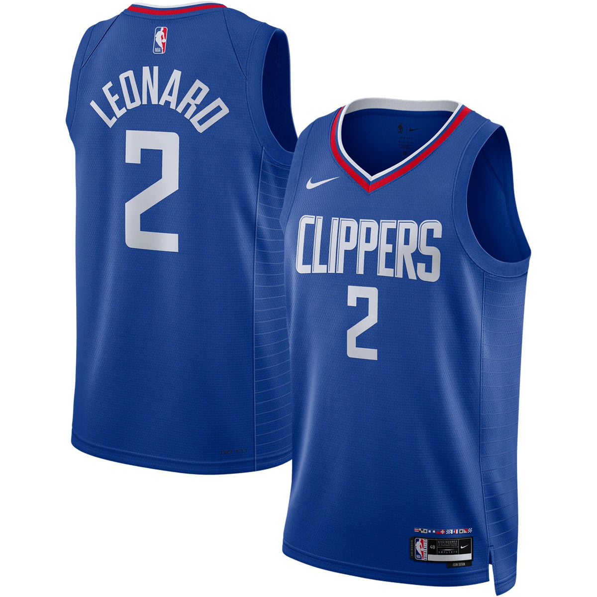 Unisex Los Angeles Clippers Icon Edition Swingman NBA Basketball Jersey - Kawhi Leonard - view 2