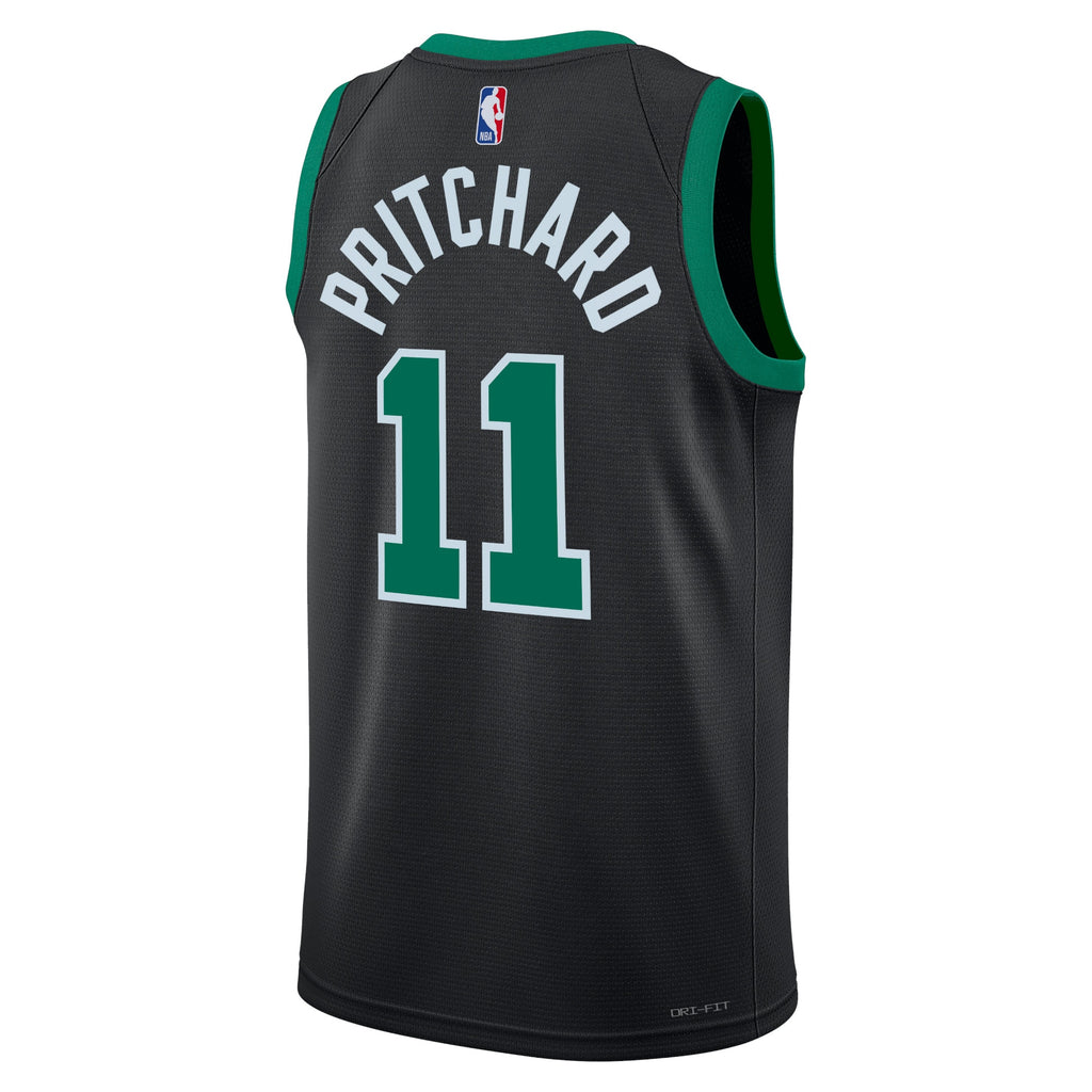 Unisex Payton Pritchard Boston Celtics Statement Edition Swingman NBA Basketball Jersey - Black - view 3
