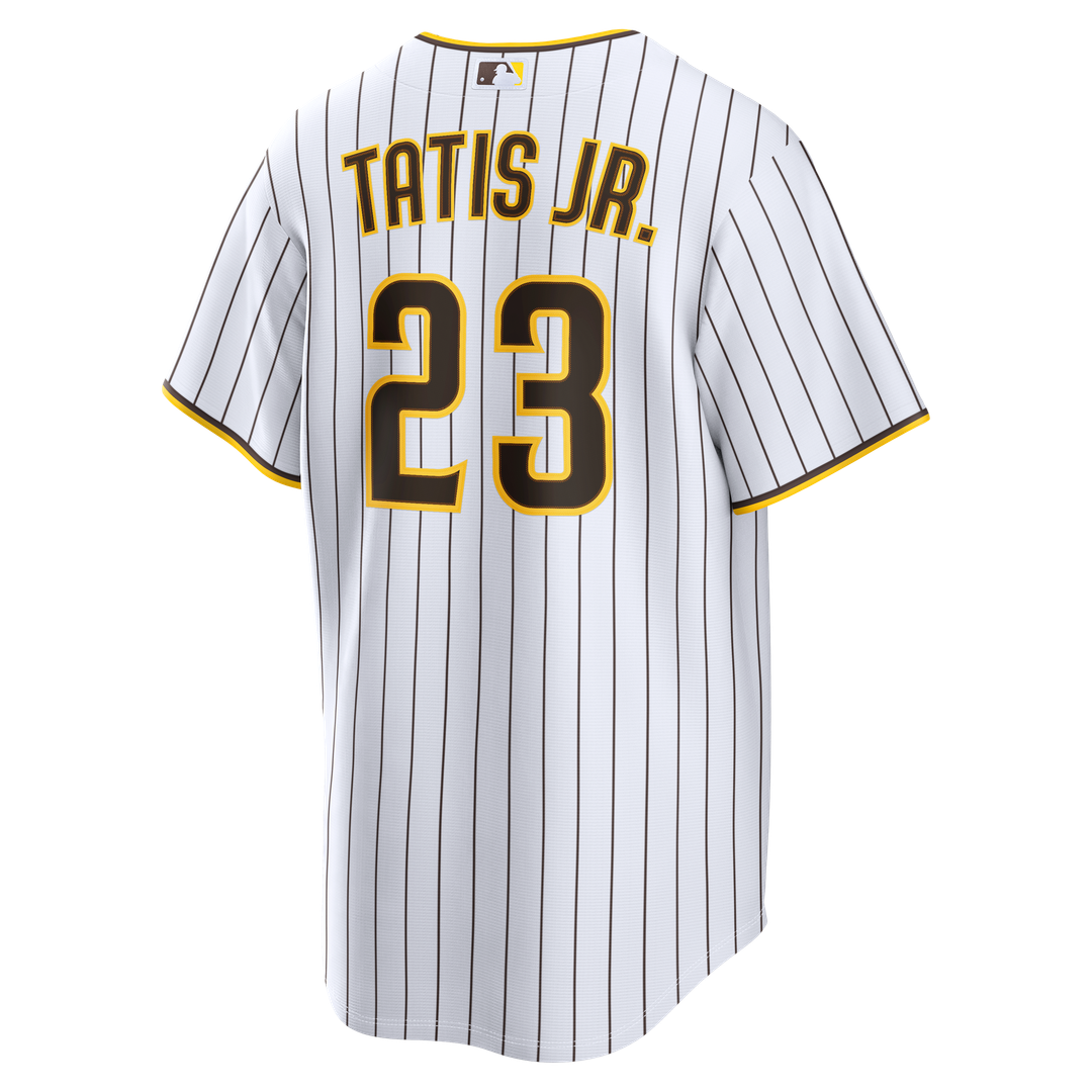 Men's San Diego Padres Fernando Tatis Jr. White Home Replica MLB Baseball Jersey - view 3