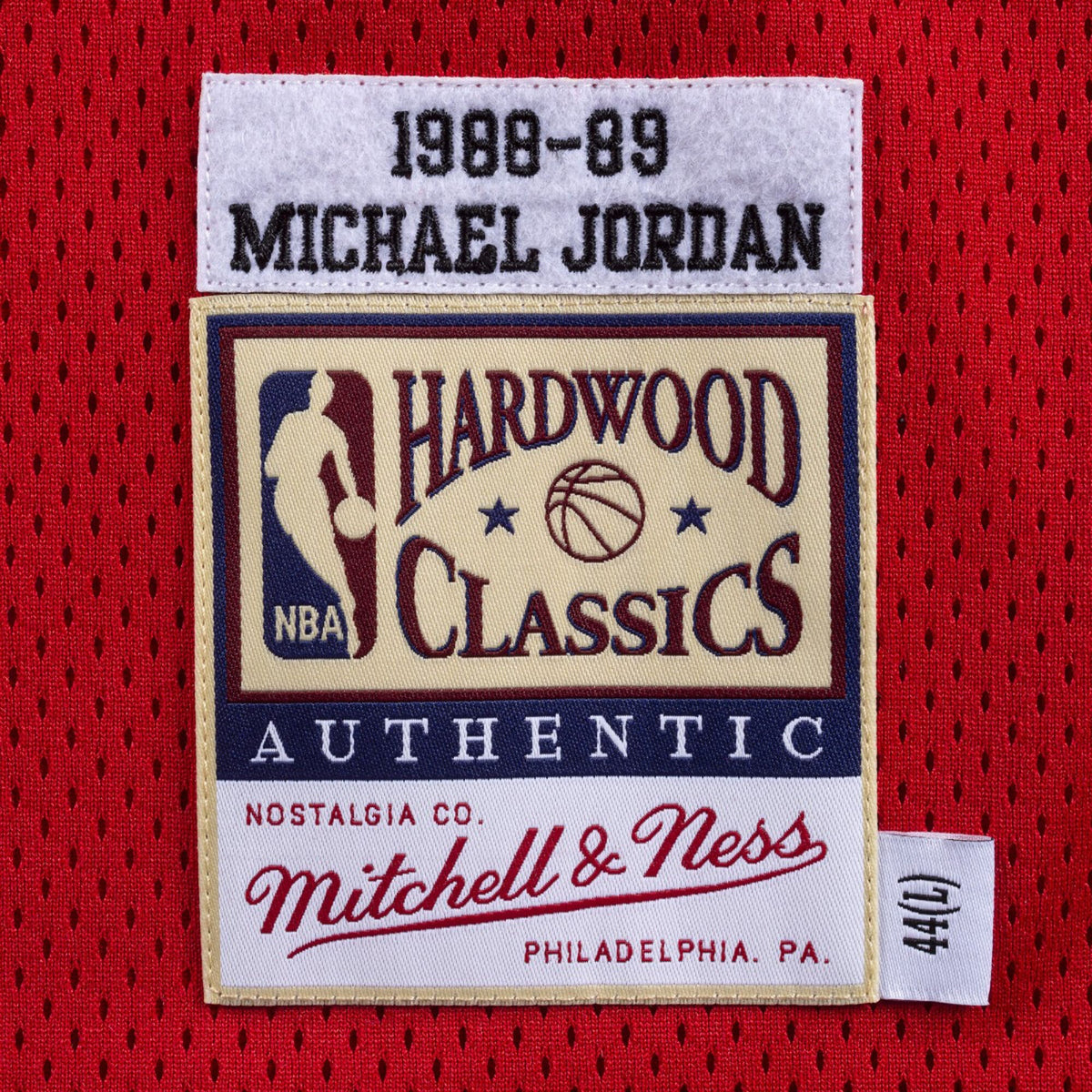 Men's Chicago Bulls NBA Basketball Jersey Michael Jordan 1988-89 - view 4