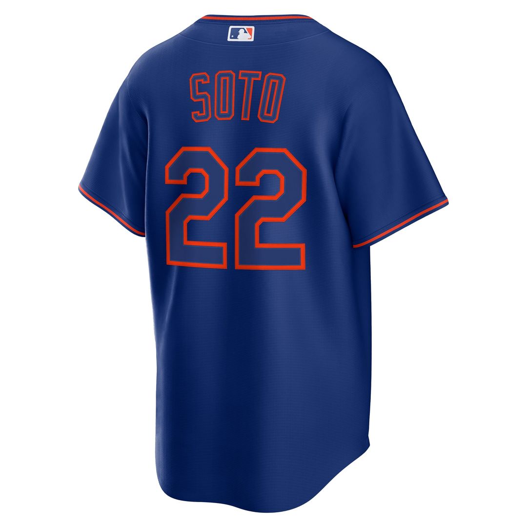 Men's New York Mets Juan Soto Royal Alternate Replica MLB Baseball Jersey - view 3
