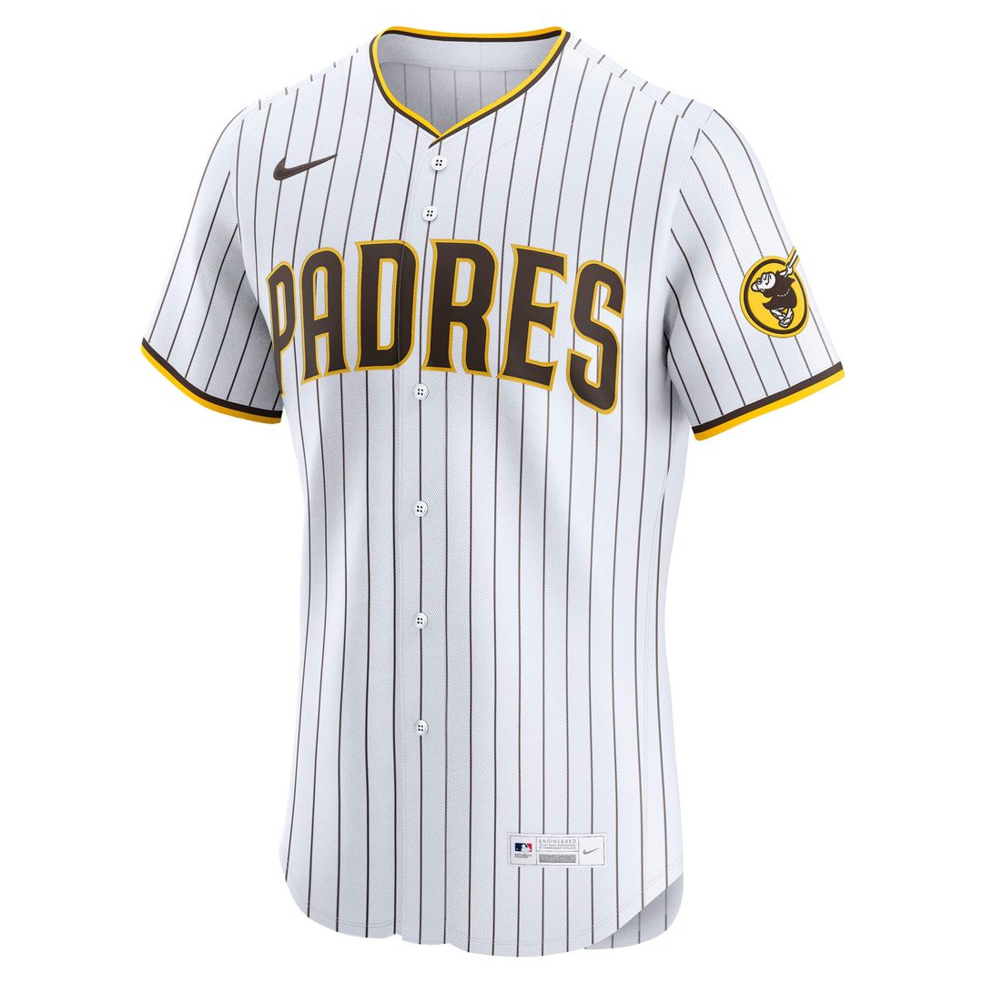 Men's San Diego Padres Fernando Tatis Jr. White Home Elite MLB Baseball Jersey - view 2