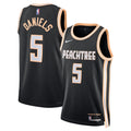 Unisex Dyson Daniels Atlanta Hawks 2025/26 City Edition Swingman NBA Basketball Jersey - Black - view 1