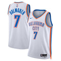 Unisex Chet Holmgren Oklahoma City Thunder Association Edition Swingman NBA Basketball Jersey - White - view 1