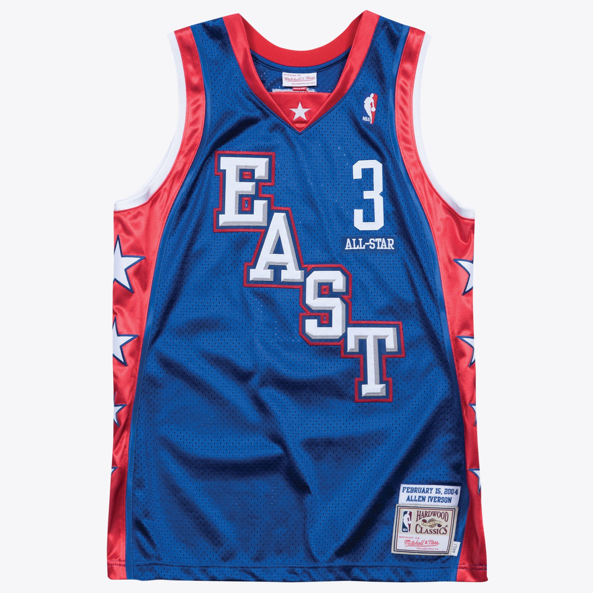 Men's NBA Allen Iverson 2004 All-Star Jersey - Royal - view 3
