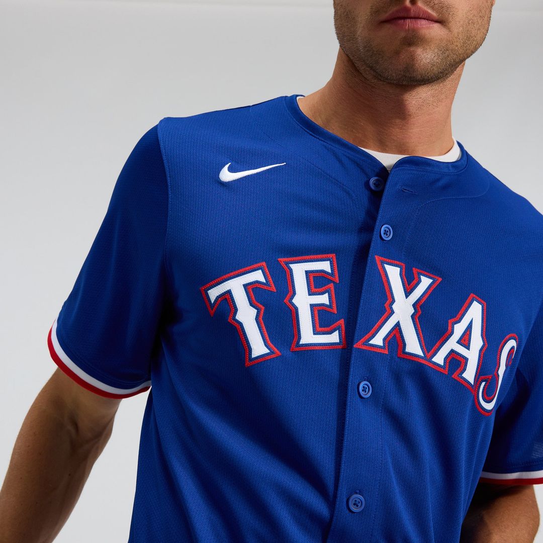 Men's Texas Rangers Corey Seager Royal Alternate 2 Limited MLB Baseball Jersey - view 10