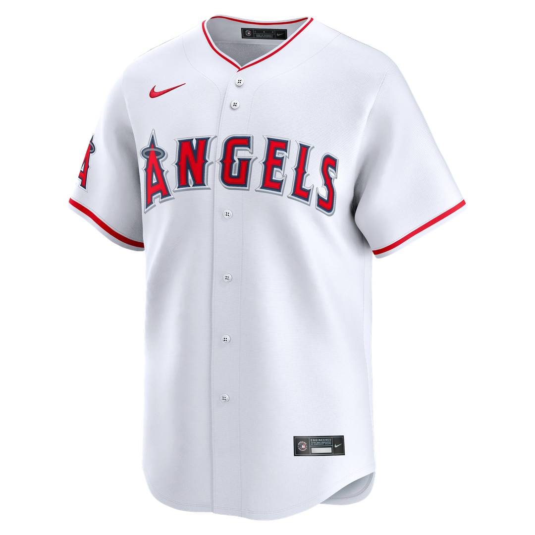 Men's Los Angeles Angels Red Alternate Limited MLB Baseball Jersey - view 8