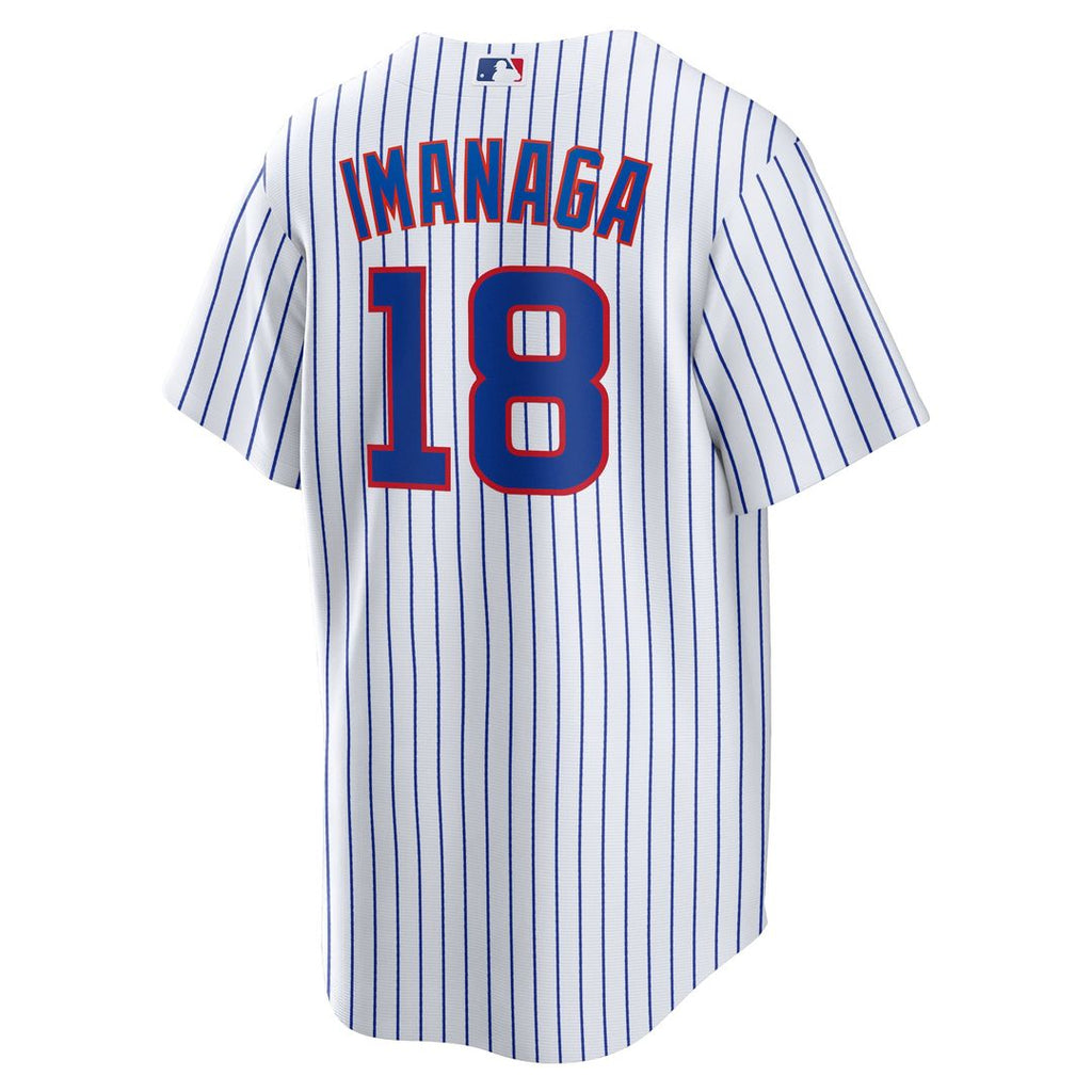 Men's Chicago Cubs Shota Imanaga White Home Replica MLB Baseball Jersey - view 3