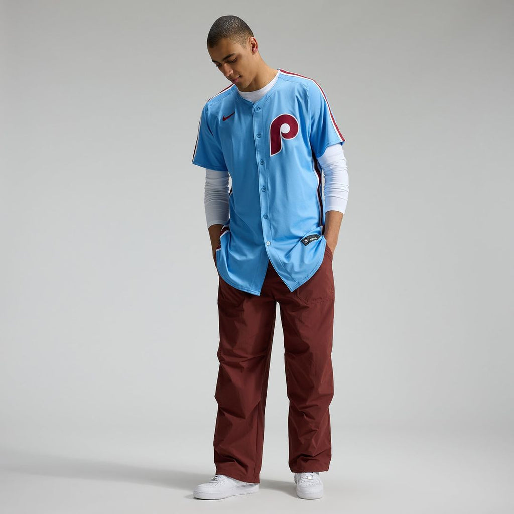 Men's Philadelphia Phillies White Home Elite MLB Baseball Jersey - view 12