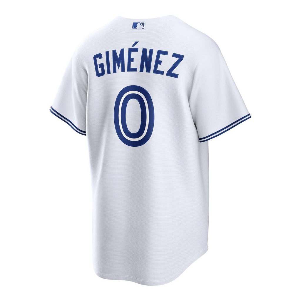 Men's Toronto Blue Jays Andrés Giménez White Home Replica MLB Baseball Jersey - view 3