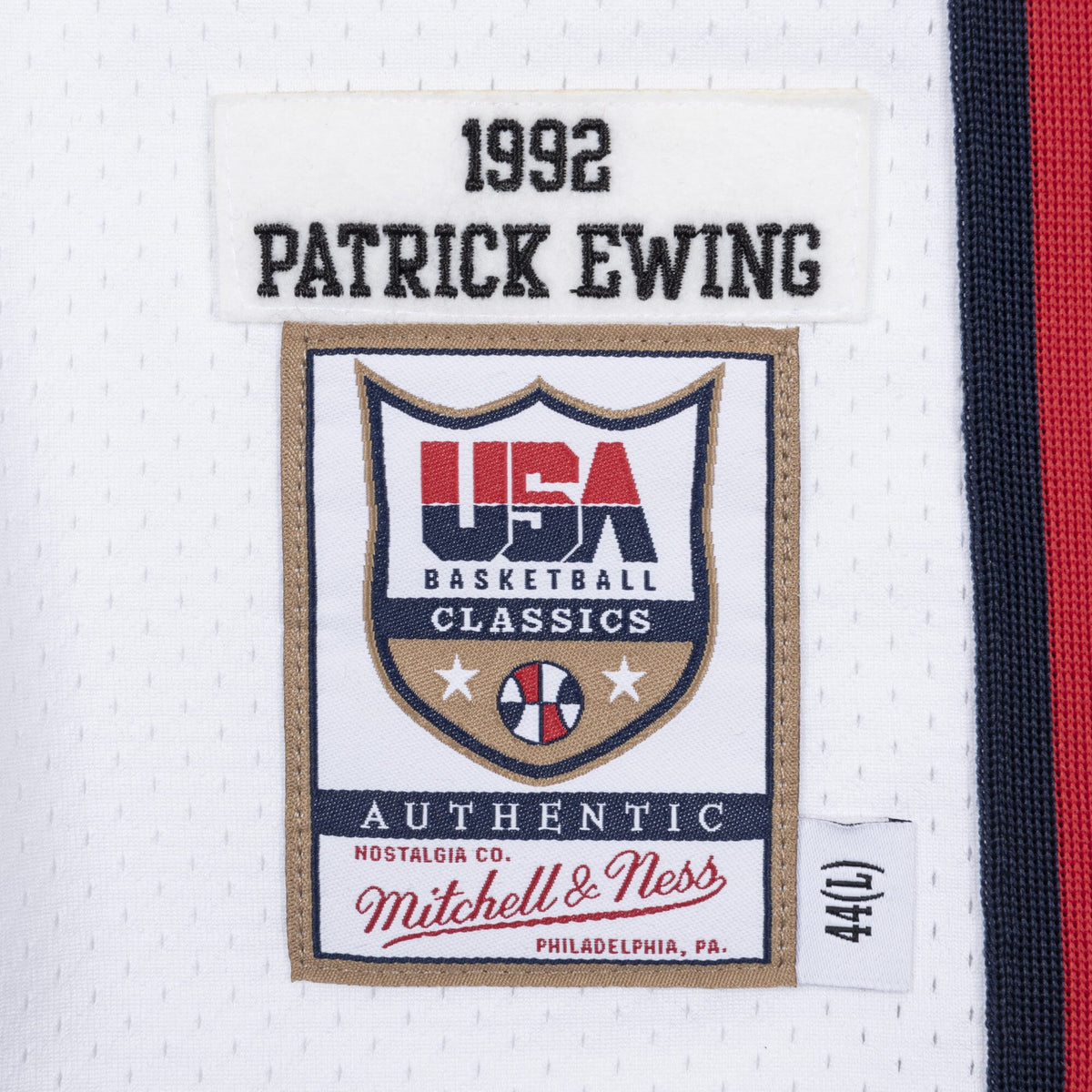 Men's USA Basketball Basketball Jersey Patrick Ewing 1992 - view 4