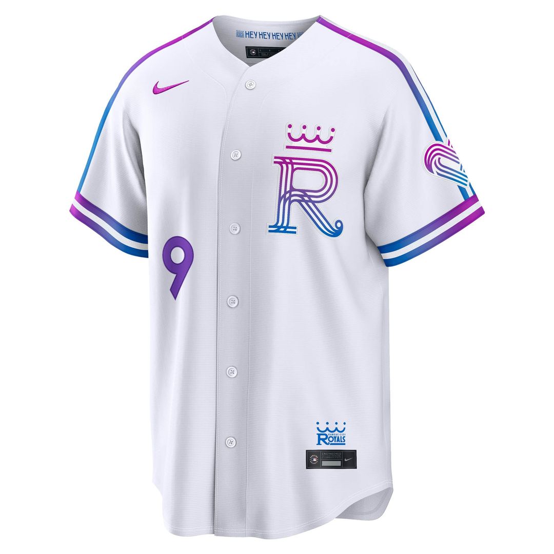 Men's Kansas City Royals Vinnie Pasquantino White 2026 City Connect Stadium MLB Baseball Jersey - view 2