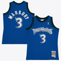 Men's Minnesota Timberwolves Stephon Marbury Alternate Swingman NBA Basketball Jersey - view 1