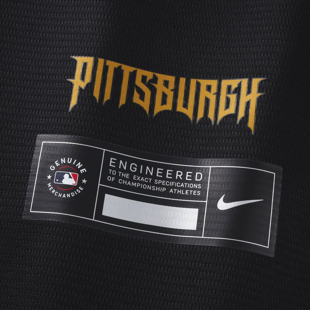 Men's Pittsburgh Pirates Paul Skenes Black 2026 City Connect Stadium MLB Baseball Jersey - view 7
