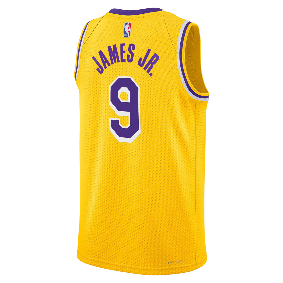Unisex Bronny James Los Angeles Lakers Icon Swingman NBA Basketball Jersey - Gold - view 4