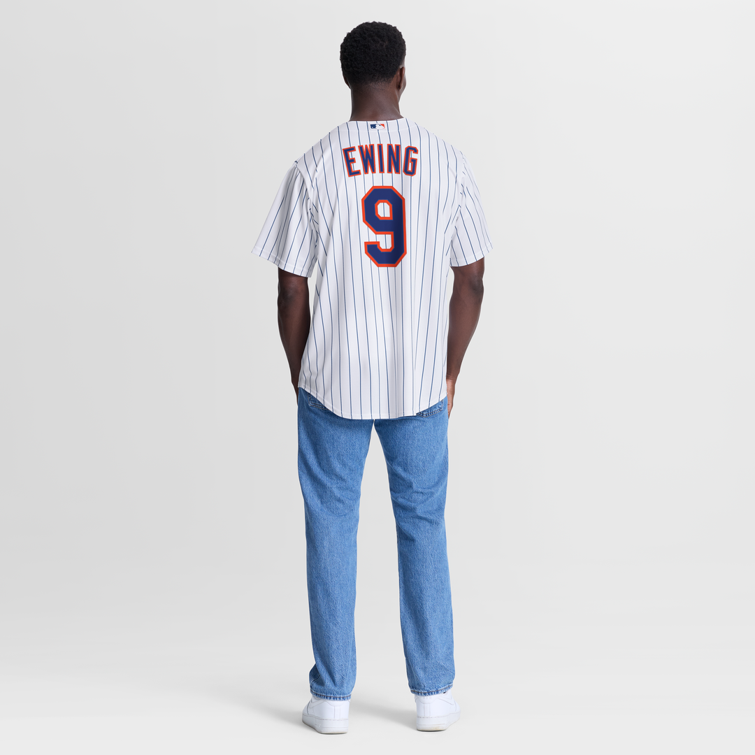 Men's New York Mets AJ Ewing White Home Replica MLB Baseball Jersey - view 3