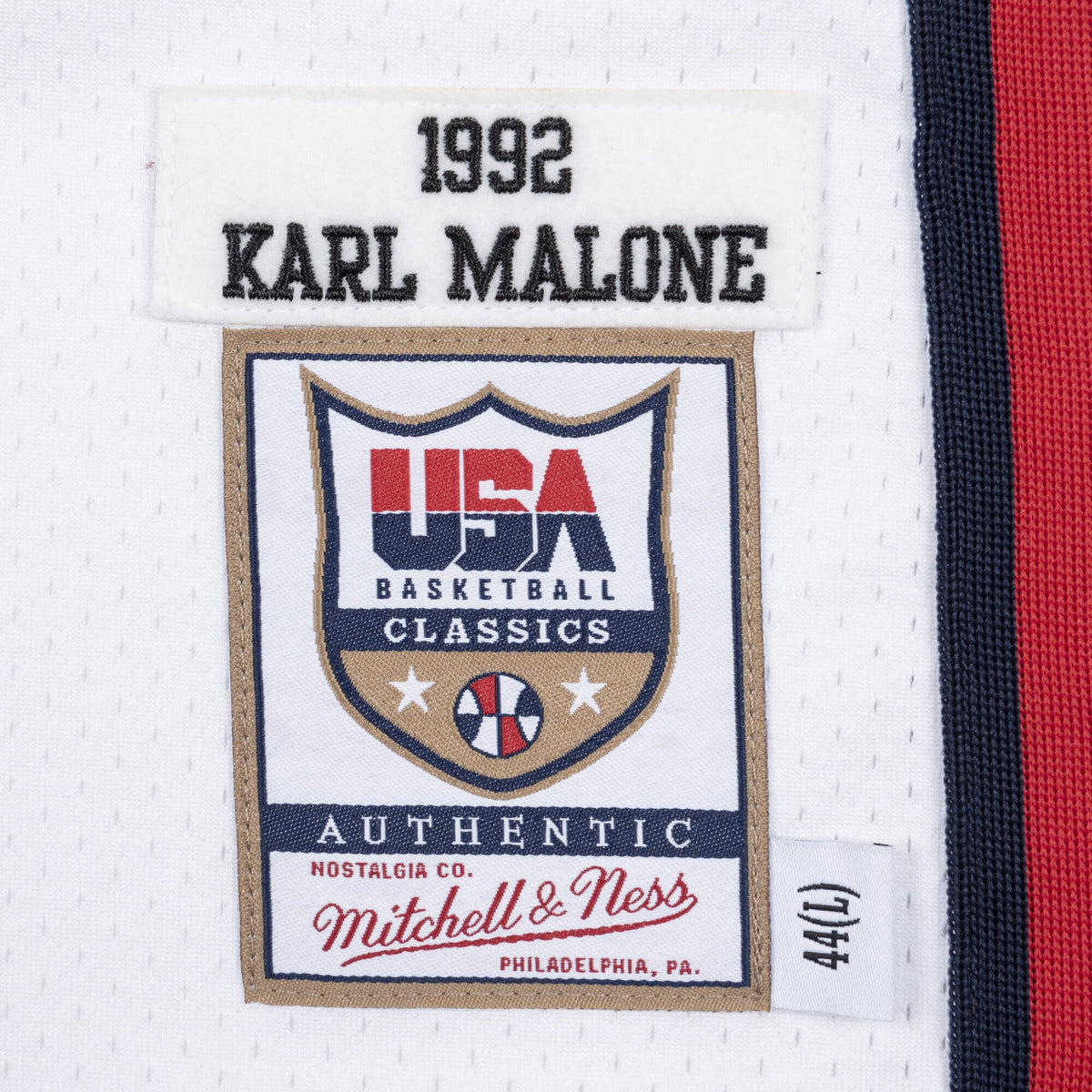 Men's USA Basketball Basketball Jersey Karl Malone 1992 - view 4