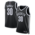 Unisex Julius Randle Brooklyn Nets Icon Swingman NBA Basketball Jersey - Black - view 1