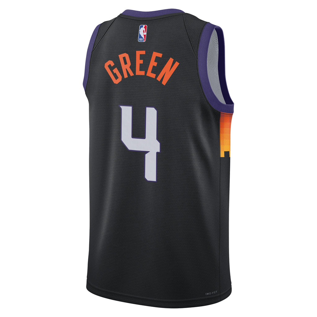 Unisex Phoenix Suns 2025/26 City Edition Swingman NBA Basketball Jersey - Black - Jalen Green - view 4