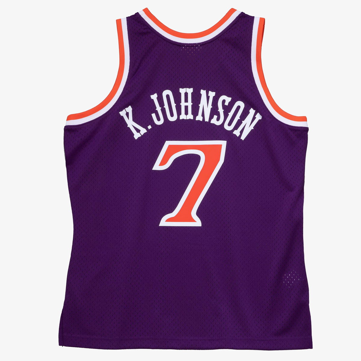 Men's Phoenix Suns Kevin Johnson 1989 Dark NBA Basketball Jersey - Purple - view 4