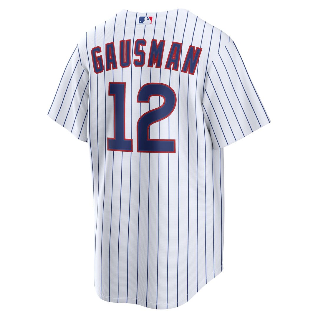 Men's Chicago Cubs Kevin Gausman White Home Replica MLB Baseball Jersey - view 5