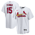Men's St. Louis Cardinals José Fermín White Home Replica MLB Baseball Jersey - view 1