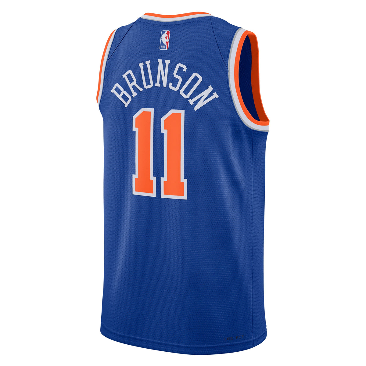 Unisex Jalen Brunson New York Knicks Replica Icon Swingman NBA Basketball Jersey - Unisex - view 4