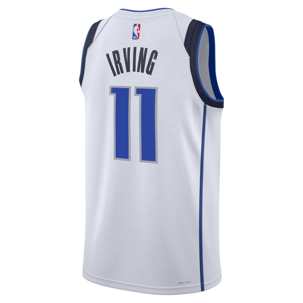 Unisex Kyrie Irving Dallas Mavericks Association Edition Swingman NBA Basketball Jersey - White - view 4