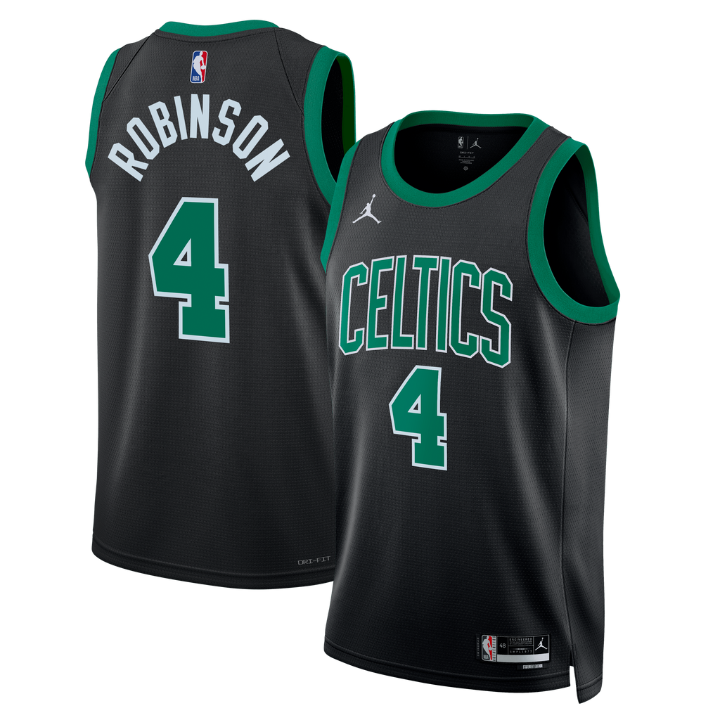 Unisex Mitchell Robinson Boston Celtics Statement Edition Swingman NBA Basketball Jersey - Black - view 1