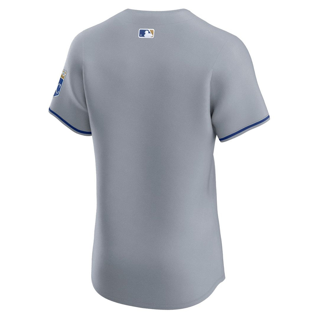Men's Kansas City Royals White Home Elite MLB Baseball Jersey - view 9