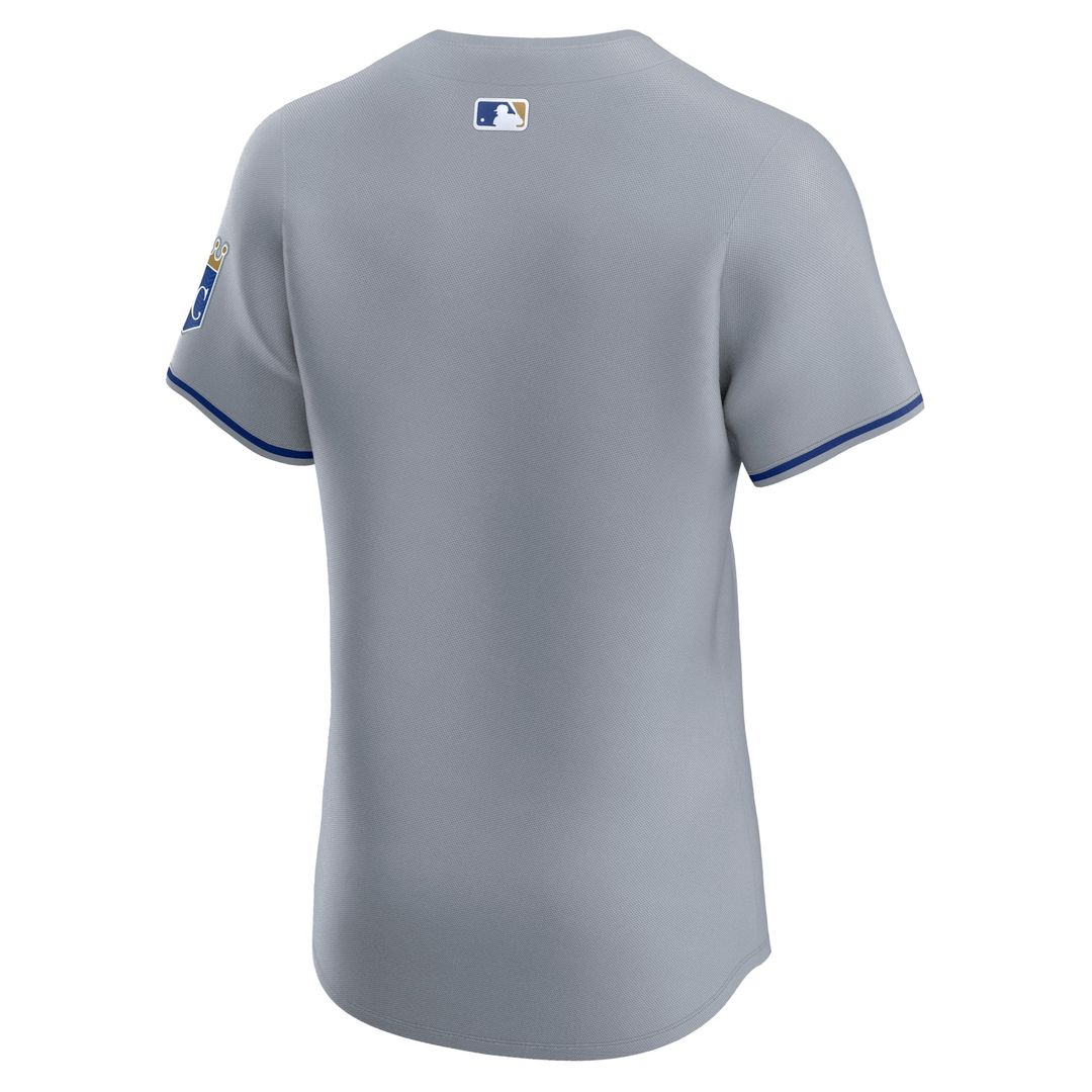 Men's Kansas City Royals White Home Elite MLB Baseball Jersey - view 9