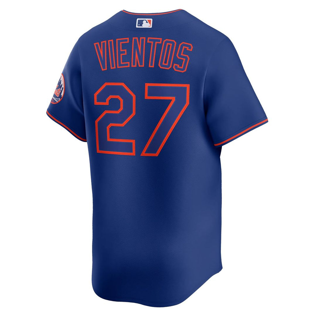 Men's New York Mets Mark Vientos Royal Alternate Limited MLB Baseball Jersey - view 8