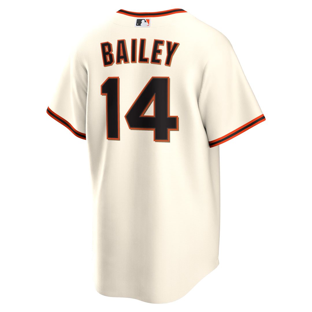 Men's San Francisco Giants Patrick Bailey Cream Home Replica MLB Baseball Jersey - view 3