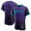 Men's Arizona Diamondbacks Purple City Connect Sponsor Patch MLB Baseball Jersey - view 1