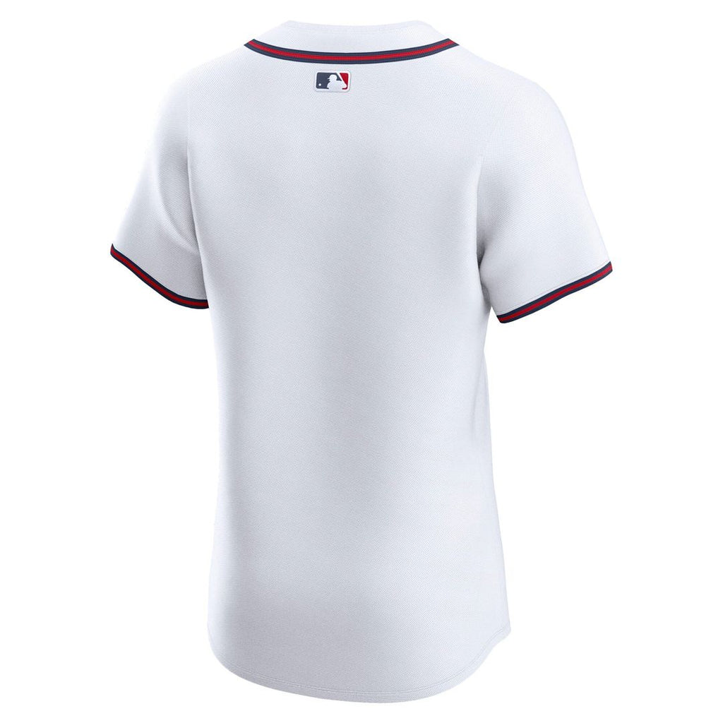 Men's Atlanta Braves White Home Elite MLB Baseball Jersey - view 3