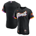 Men's San Francisco Giants Anthracite City Connect Sponsor Patch MLB Baseball Jersey - view 1