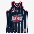 Men's Houston Rockets Swingman NBA Basketball Jersey Road Hakeem Olajuwon 1996-97 - view 1