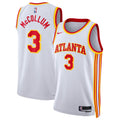 Unisex CJ McCollum Atlanta Hawks Association Edition Swingman NBA Basketball Jersey - White - view 1