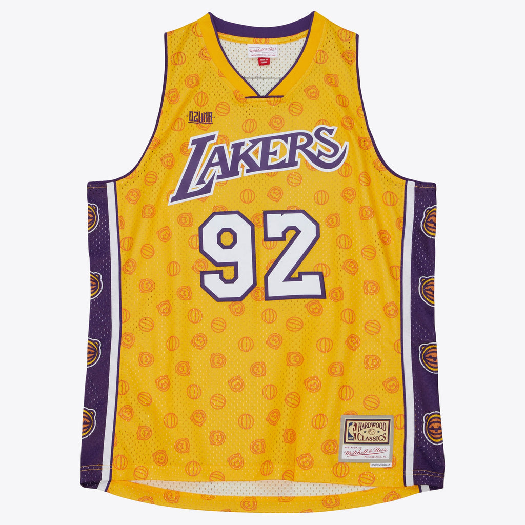 Men's Los Angeles Lakers Ozuna Swingman NBA Basketball Jersey - view 1