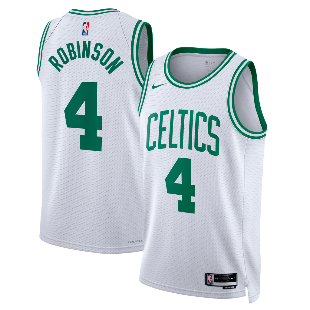 Unisex Mitchell Robinson Boston Celtics Association Edition Swingman NBA Basketball Jersey - White - view 1
