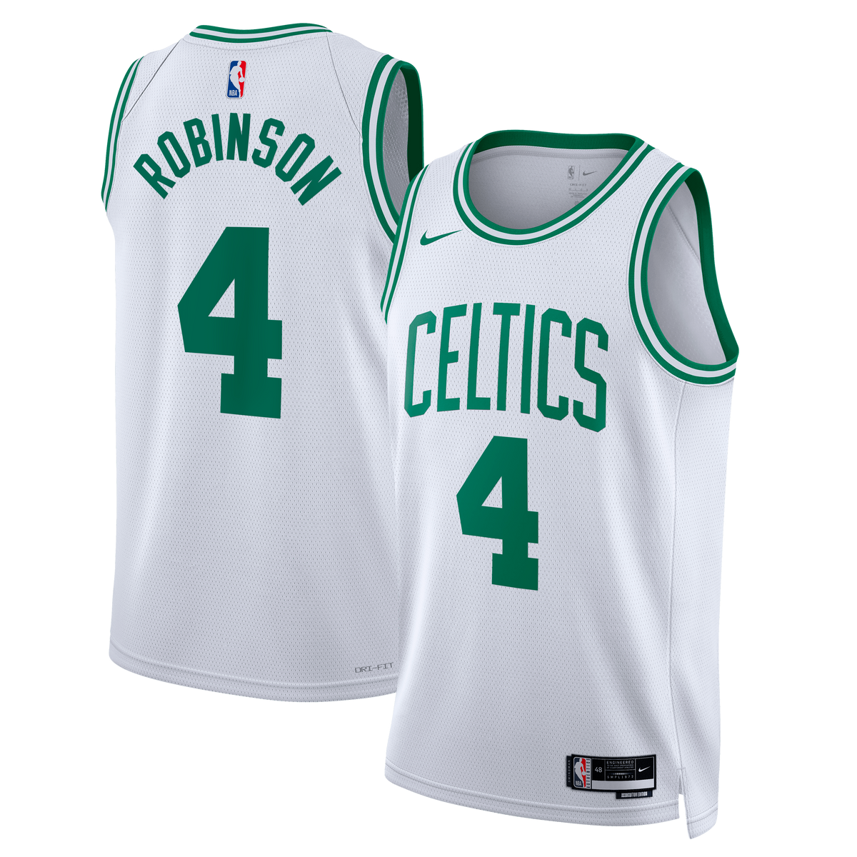 Unisex Mitchell Robinson Boston Celtics Association Edition Swingman NBA Basketball Jersey - White - view 1