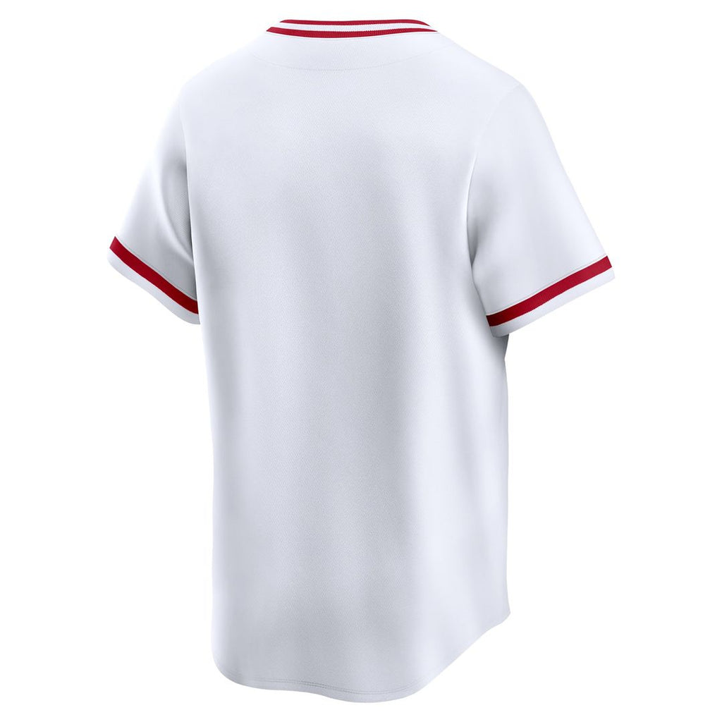 Men's Cincinnati Reds White Cooperstown Collection Limited MLB Baseball Jersey - view 3