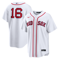 Men's Boston Red Sox Jarren Duran White Home Replica MLB Baseball Jersey - view 1