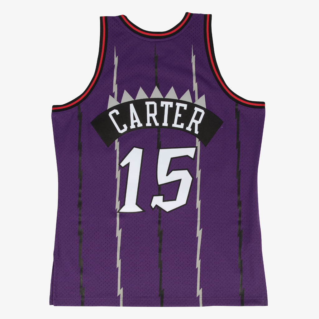 Men's Toronto Raptors Swingman NBA Basketball Jersey Road Vince Carter 1998-99 - view 3