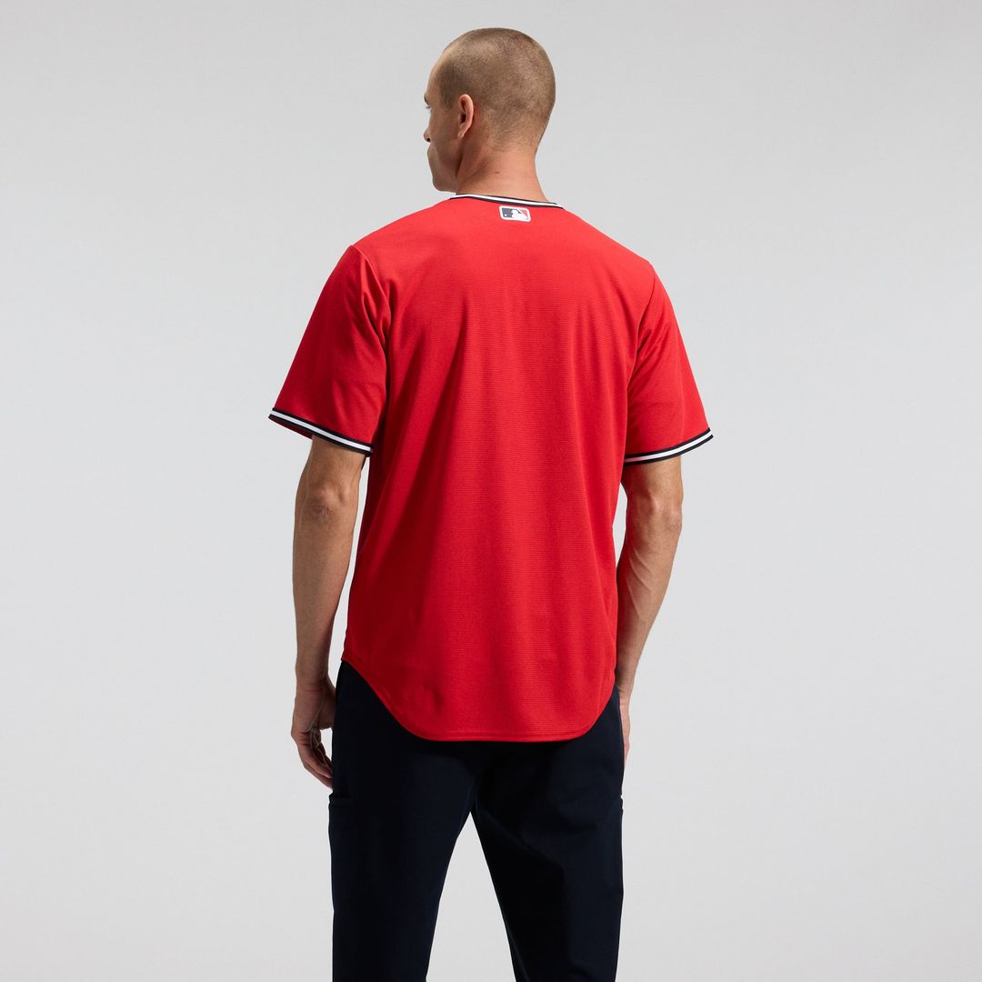 Men's Cleveland Guardians Red Alternate 2 Replica MLB Baseball Jersey - view 3