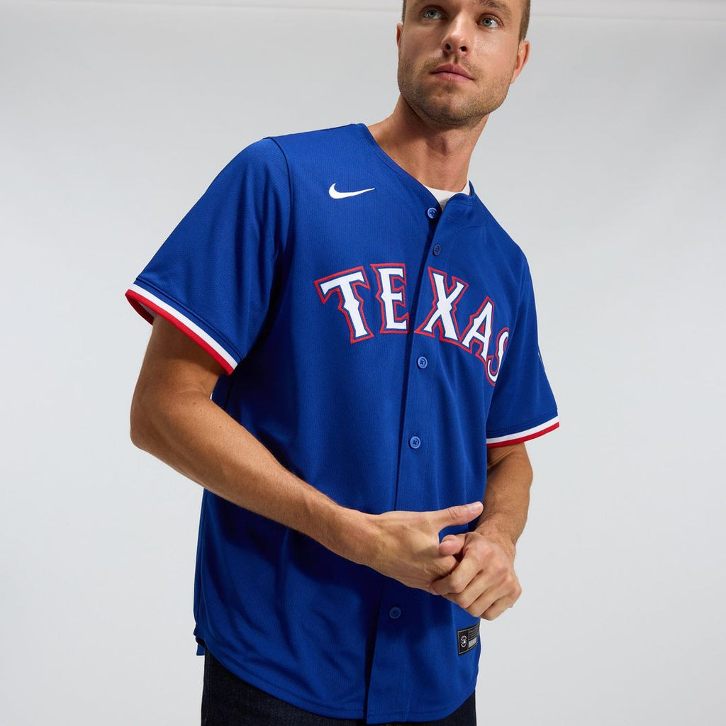 Men's Texas Rangers Corey Seager Royal Alternate 2 Limited MLB Baseball Jersey - view 11